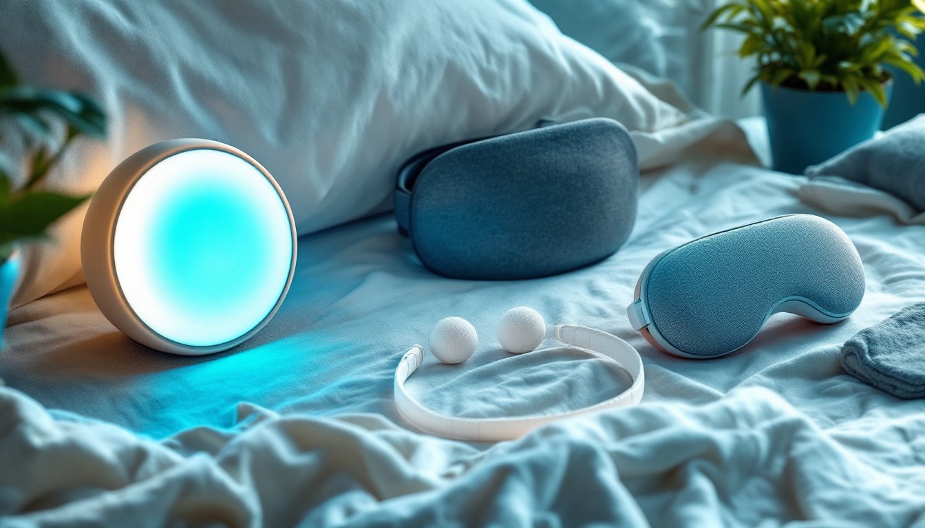 A curated selection of calming tech tools designed for better rest and recovery.